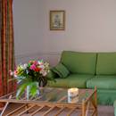 Living Room Terrace Suite Hotel Amarante Golf Plaza Sainte-Maxime
